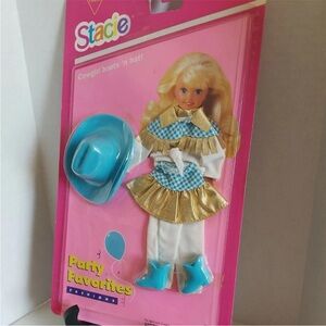 Stacie Cowgirl Outfit Boots n Hat Party Fashions Doll Barbie Sister Vintage